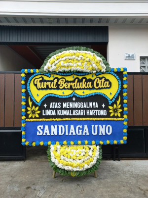 Papan Bunga Duka di Kemiri