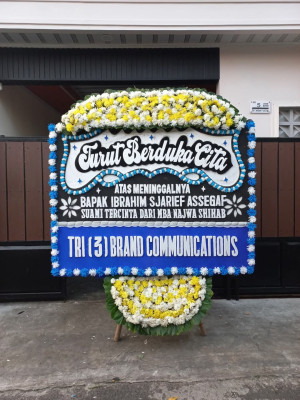 Papan Bunga Duka di Kemiri